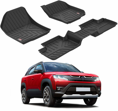 GFX TPV Tray Mat For  Maruti Suzuki New Brezza(Black)
