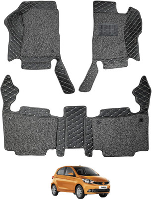 MOCKHE Leatherite 7D Mat For  Tata Tiago(Black)