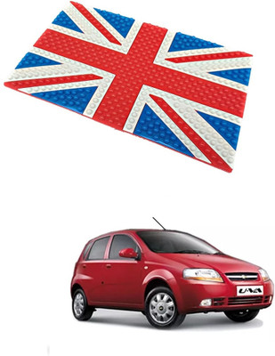 arneja trading company Rubber Standard Mat For  Chevrolet Aveo U VA(Multicolor)
