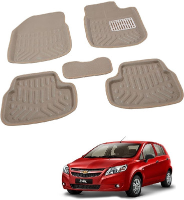 ROSHNEER ENTERPRISES PVC 3D Mat For  Chevrolet Sail(Beige)