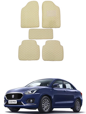 MATIES Leatherite Standard Mat For  Universal For Car(Beige)