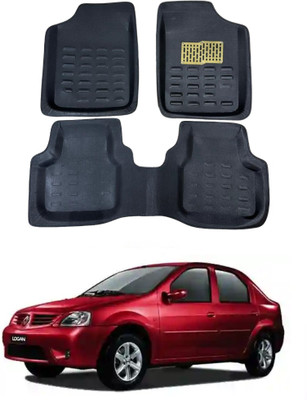 arneja trading company Polyutherine 3D Mat For  Renault Logan Edge(Black)