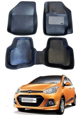 arneja trading company Polyutherine 5D Mat For  Hyundai Grand i10(Black)