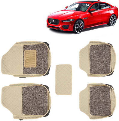 Kingsway Leatherite 7D Mat For  Jaguar XE(Beige)
