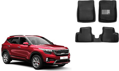 Autorepute PVC 5D Mat For  Kia Seltos(Black)