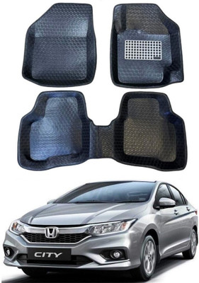 ARNEJA Polyutherine 5D Mat For  Honda City(Black)