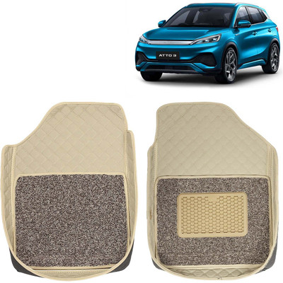 Kingsway Leatherite 7D Mat For  Universal For Car(Beige)