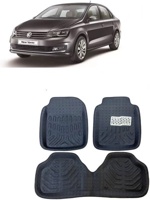 arneja trading company Polyutherine 3D Mat For  Volkswagen Vento(Black)