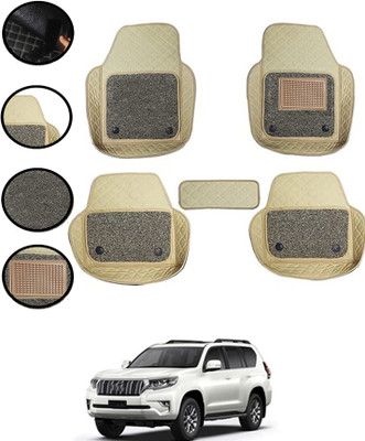 MATIES Leatherite 7D Mat For  Toyota Land Cruiser Prado(Beige)