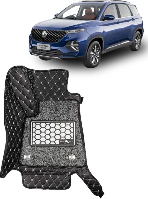 Kingsway Leatherite 7D Mat For  MG Hector Plus(Black)