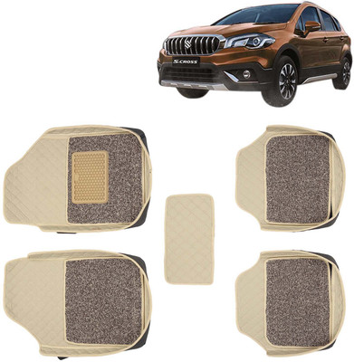Kingsway Leatherite 7D Mat For  Maruti Suzuki S-Cross(Beige)