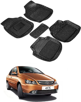 arneja trading company Leatherite 7D Mat For  Tata Indigo eCS(Black)