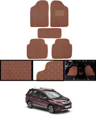 MATIES Leatherite Standard Mat For  Honda BRV(Brown)