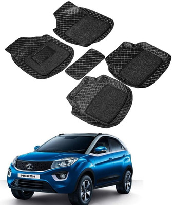 ARNEJA Leatherite 7D Mat For  Tata Nexon(Black)