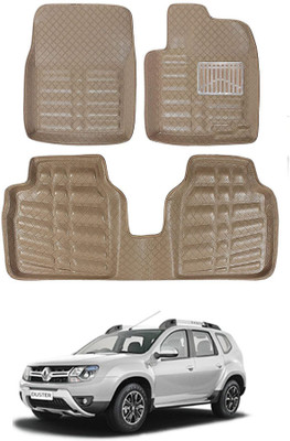MATIES Plastic 5D Mat For  Renault Duster(Beige)