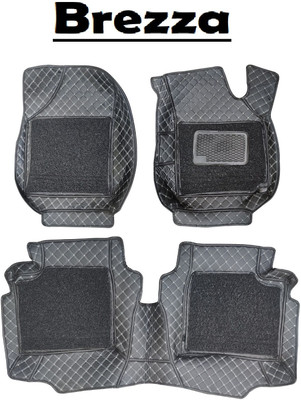 TOFIT ENTERPRISE Leatherite 7D Mat For  Maruti Vitara Brezza(Black)
