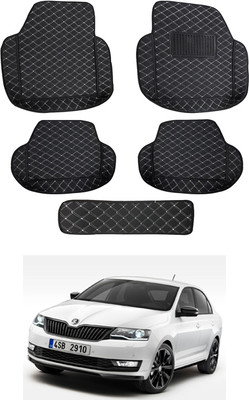 RKPSP Leatherite 7D Mat For  Mahindra Quanto(Black)