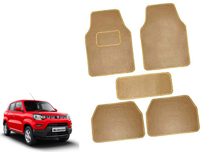 AUTO PEARL Polyester Standard Mat For  Hyundai Santro(Beige)