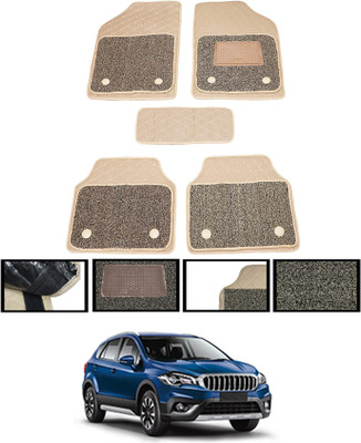 MSNP Leatherite 7D Mat For  Universal For Car(Beige)