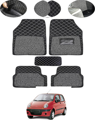 MSNP Leatherite 7D Mat For  Daewoo Matiz(Black)