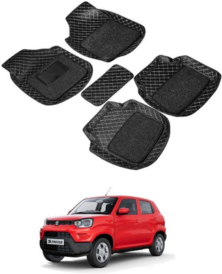 ARNEJA Leatherite 7D Mat For  Maruti Suzuki S-Presso(Black)