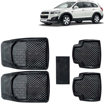 Kingsway PVC Tray Mat For  Chevrolet Captiva(Black)