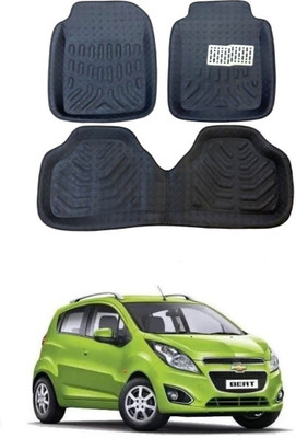 arneja trading company Polyutherine 3D Mat For  Chevrolet Beat(Black)