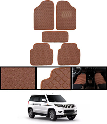 AYW Leatherite Standard Mat For  Mahindra Universal For Car(Orange)