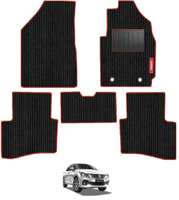 elegant Polypropylene Standard Mat For  Maruti New Age Baleno(Black, Red)