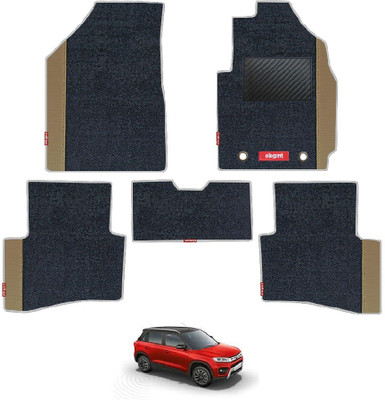 elegant Polypropylene Standard Mat For  Maruti Vitara(Black, Beige)
