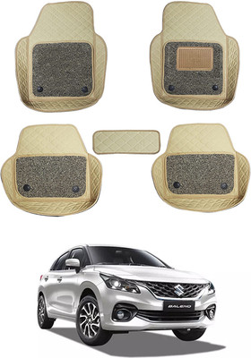 RKPSP Leatherite 7D Mat For  Maruti Suzuki Baleno(Beige)