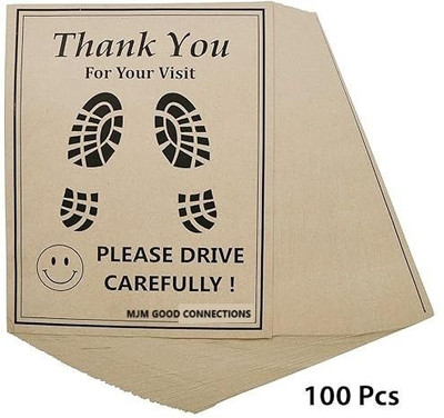 MJM Paper Disposable Paper Mat For  Honda NA(Brown)