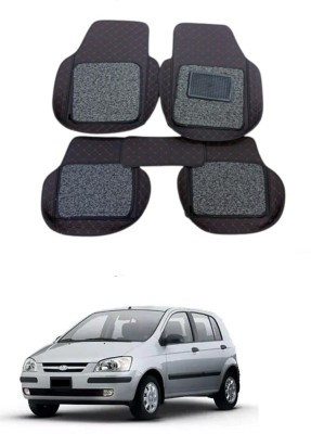 ARNEJA Leatherite 7D Mat For  Hyundai Getz(Black)