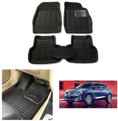 After cars PVC 3D Mat For  Maruti Suzuki Baleno(Black)