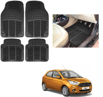 ROSHNEER ENTERPRISES Rubber Standard Mat For  Ford Figo(Black)
