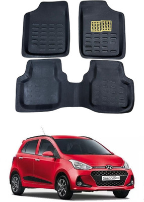 arneja trading company Polyutherine 3D Mat For  Hyundai Grand i10(Black)