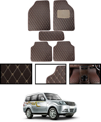 ABJD Leatherite Standard Mat For  Tata Sumo Grande(Brown)