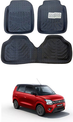 arneja trading company Polyutherine 3D Mat For  Maruti Suzuki Wagon R 1.0(Black)
