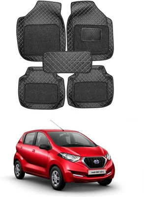 arneja trading company Leatherite 7D Mat For  Datsun Redi GO(Black)