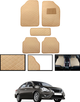 AYW Leatherite Standard Mat For  Tata Sunny(Beige)