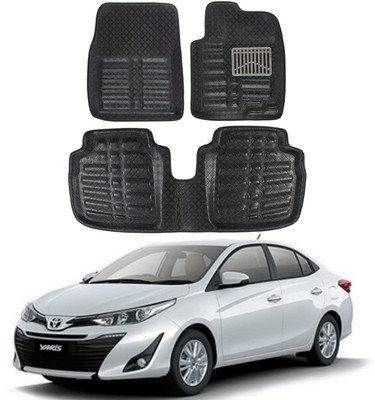 Ds enterprise PVC 5D Mat For  Toyota Yaris(Black)