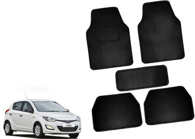 AUTO PEARL Polyester Standard Mat For  Hyundai i20(Black)