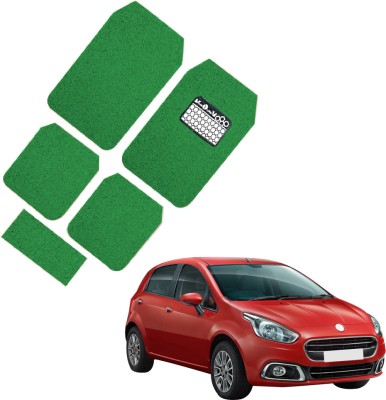 INSURE AUTOMOTIVE PVC Standard Mat For  Fiat Punto(Green)