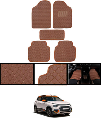 CCMM Leatherite Standard Mat For  Citroen C3(Brown)