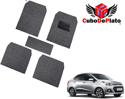 CuboDePlato PVC, Nylon Standard Mat For  Hyundai Xcent(Grey)