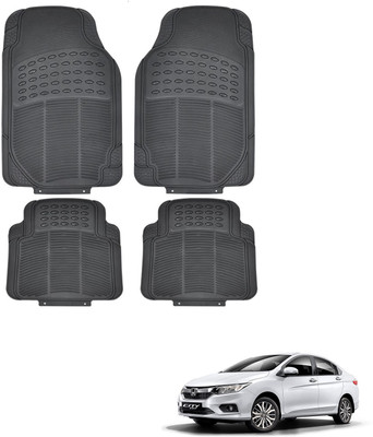 KOZDIKO Rubber Standard Mat For  Honda City(Black)
