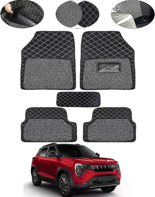 MSNP Leatherite 7D Mat For  Mahindra Universal For Car(Black)