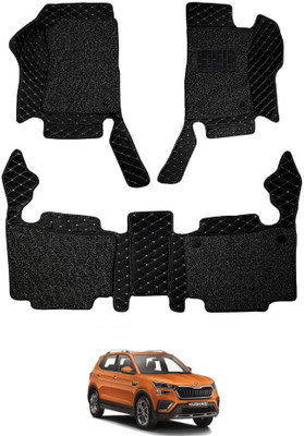 MAG Leatherite 7D Mat For  Skoda Kushaq(Black)