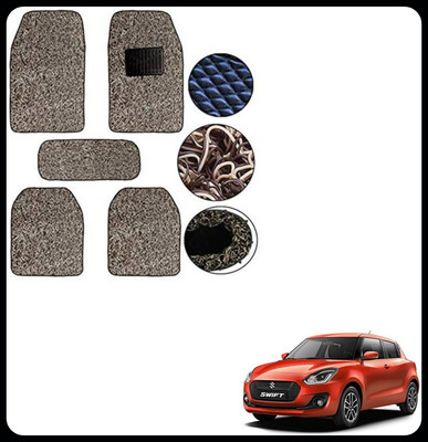 SEMAPHORE PVC, Rubber Standard Mat For  Maruti Swift(Beige, Brown)