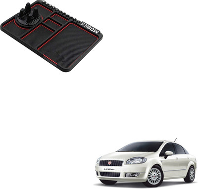 SEMAPHORE PVC, Silicone Standard Mat For  Fiat Linea Classic(Black, Red)